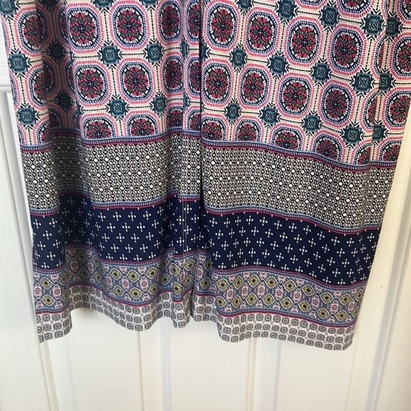 Chicos Medallion-Print Shirt midi Dress size 18 - Picture 5 of 7